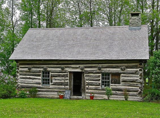 History of the Log Cabin in America - Wholesale Log Homes