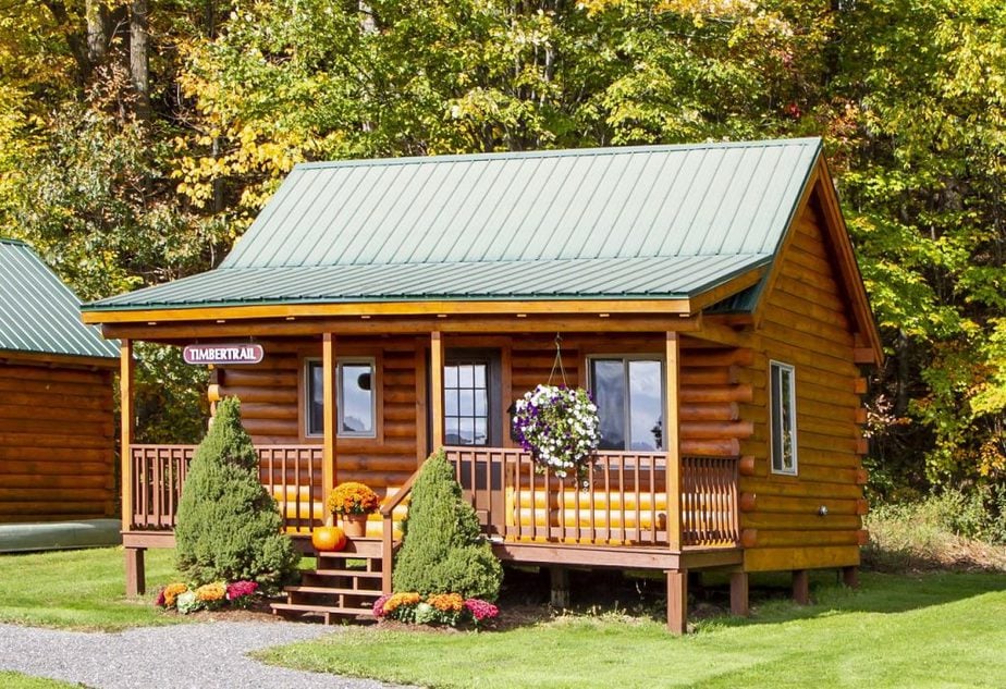 18 Tiny Log Homes Under 400 Square Foot Log Cabin Hub